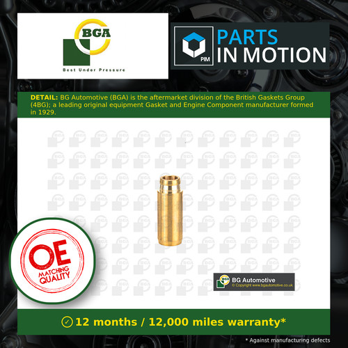 Valve guide fits audi - a4, b5